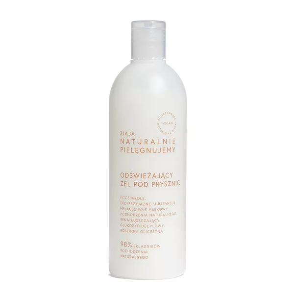 Ziaja Naturalnie Pielęgnujemy, odświeżający żel pod prysznic, 400ml