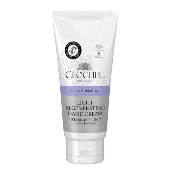 Clochee, lekki regenerujący krem do rąk, 100ml