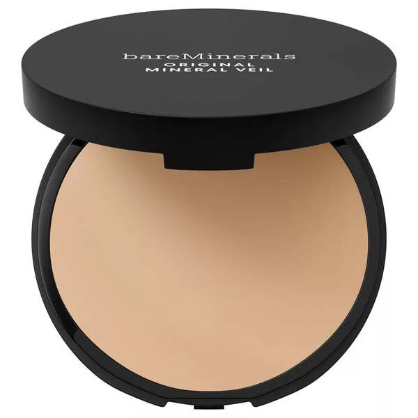 bareMinerals Original Mineral Veil Pressed Setting Powder prasowany puder utrwalający Sheer Medium 9g