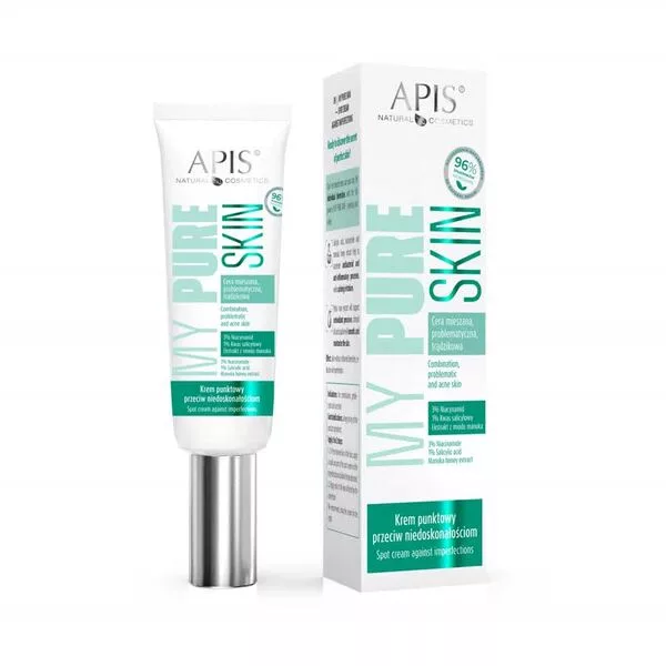 Apis My Pure Skin, krem punktowy przeciw niedoskonałościom, 15ml