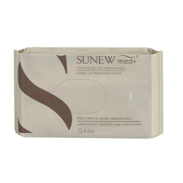 SunewMed+ Make-Up Remover Wipes chusteczki do demakijażu 8szt.