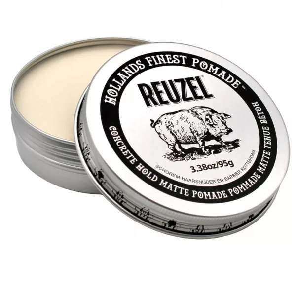 Reuzel Concrete Hold Matte Pomade, pomada utrwalająca, matowa, 95g