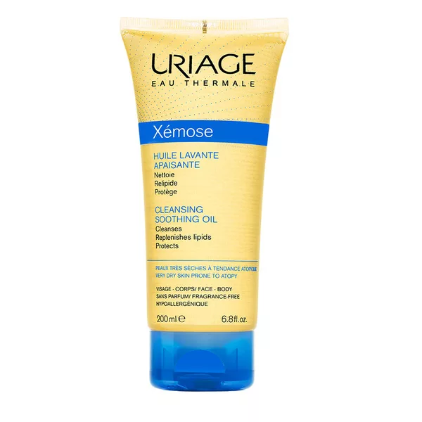 Uriage Xemose Cleansing Soothing Oil oczyszczający olejek pod prysznic i do kąpieli 200ml
