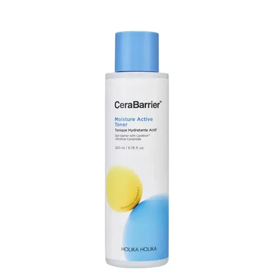 Holika Holika CeraBarrier Moisture Active, nawilżający toner do twarzy z ceramidami, 200ml