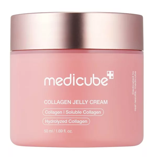 Medicube Collagen Jelly Cream lekki krem-żel przeciwzmarszczkowy do twarzy z kolagenem 50ml