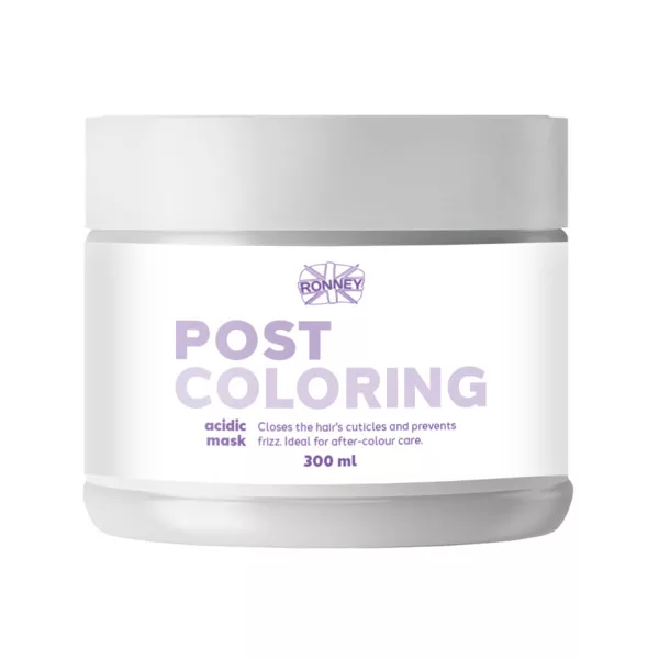 Ronney Professional Post Coloring, maska zakwaszająca do włosów, 300ml