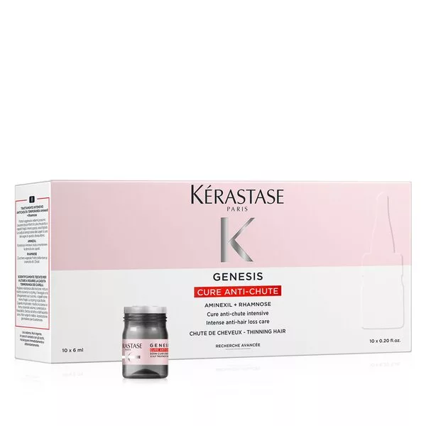 Kerastase Genesis, intensywna kuracja, wcierka przeciw wypadaniu włosów, ampułki, 10x6ml