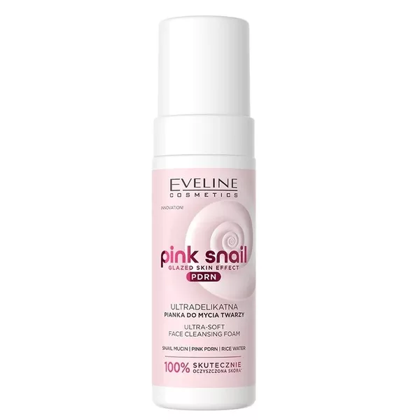 Eveline Cosmetics Pink Snail nawilżający żel do mycia twarzy 140ml