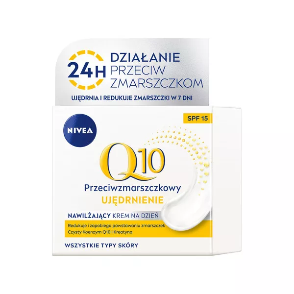 Nivea Q10 Power przeciwzmarszczkowy nawilżający krem na dzień 50ml