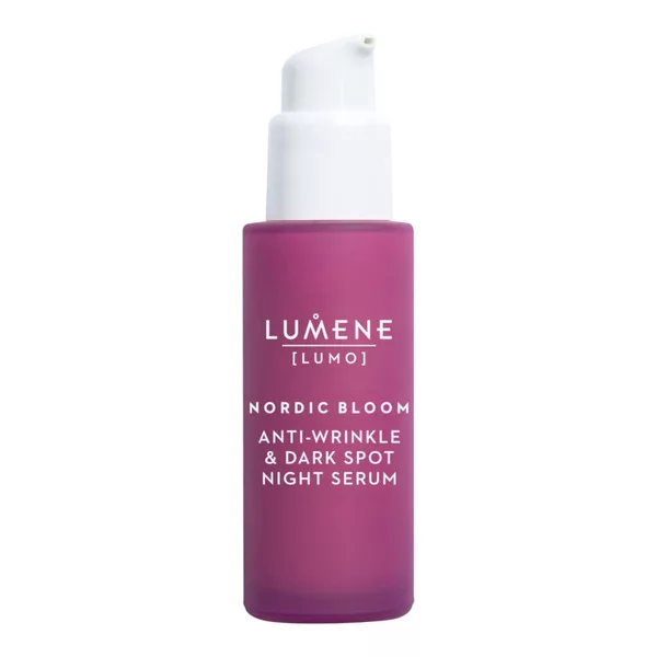 Lumene Nordic Bloom [LUMO], przeciwzmarszczkowe serum na noc do twarzy, 30ml