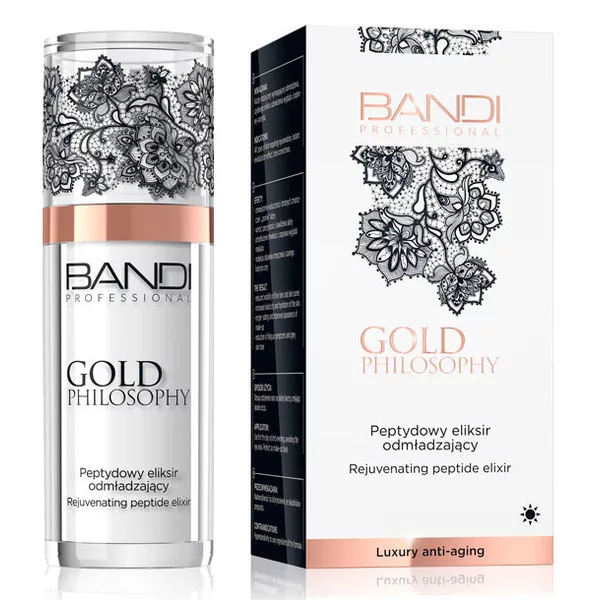 Bandi Gold Philosophy, peptydowy eliksir odmładzający, 30ml