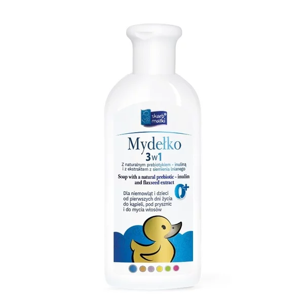 Skarb Matki Mydełko 3w1 dla niemowląt i dzieci 250ml