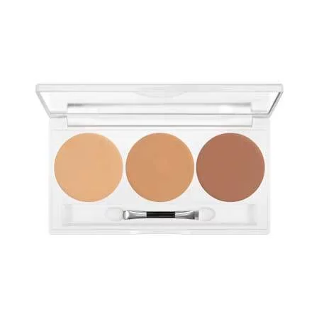 Kryolan Dermacolor Camouflage Creme, paleta 3 kamuflaży, 10g, DC 2
