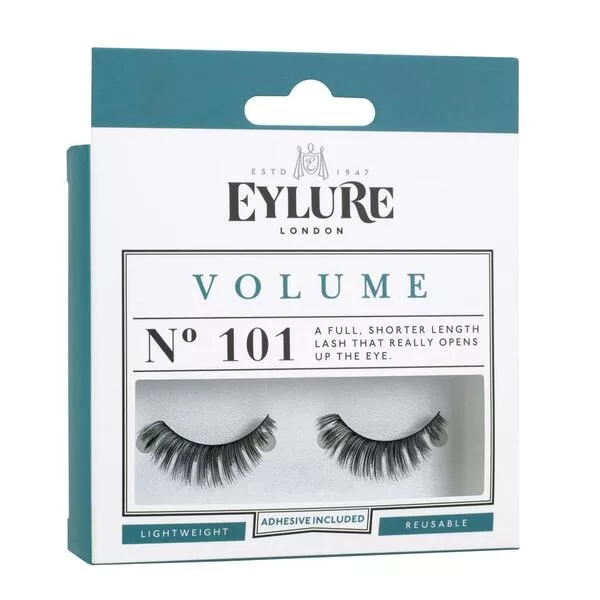Eylure Volume, sztuczne rzęsy samoprzylepne, efekt pogrubienia, nr 101
