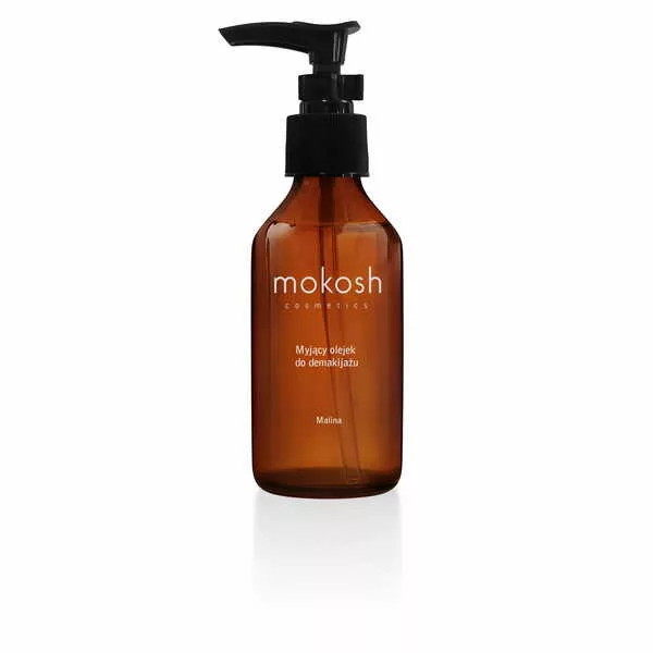 Mokosh, myjący olejek do demakijażu skwalan, olej z pestek malin, 100ml
