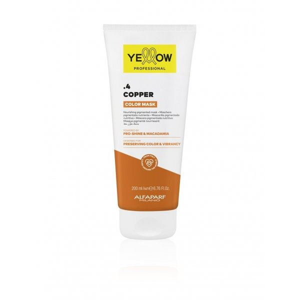 Yellow Professional Color Care, pigment maska wzmacniająca kolor, .4 miedziany, 250ml