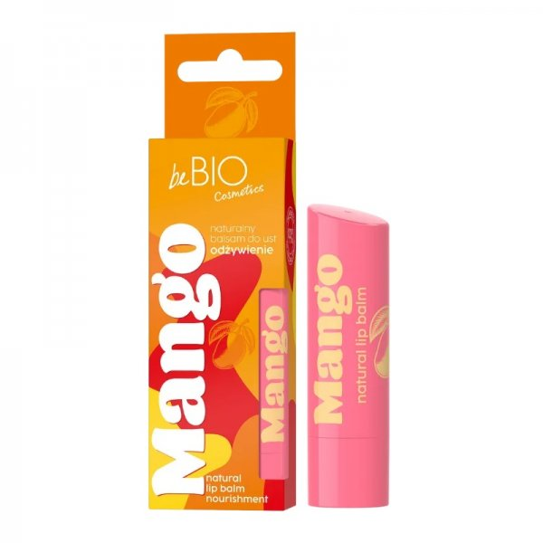 BeBio Ewa Chodakowska Naturalny odżywczy balsam do ust Mango 5g