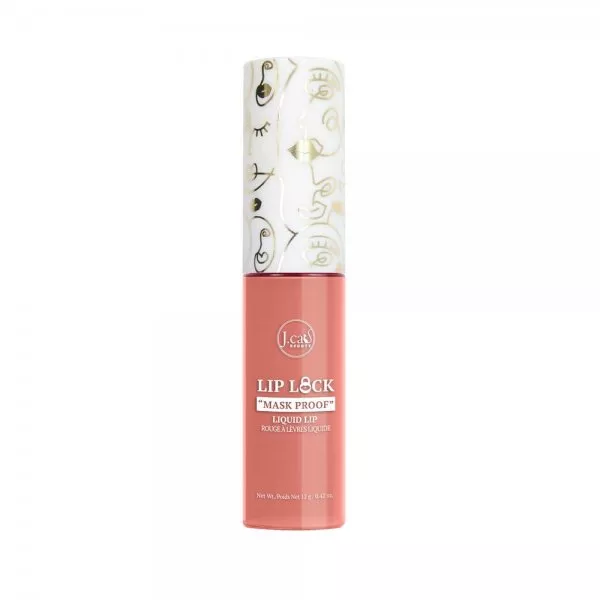 J.Cat Beauty Lip Lock Mask Proof, pomadka matowa w płynie, Introvert, 12g