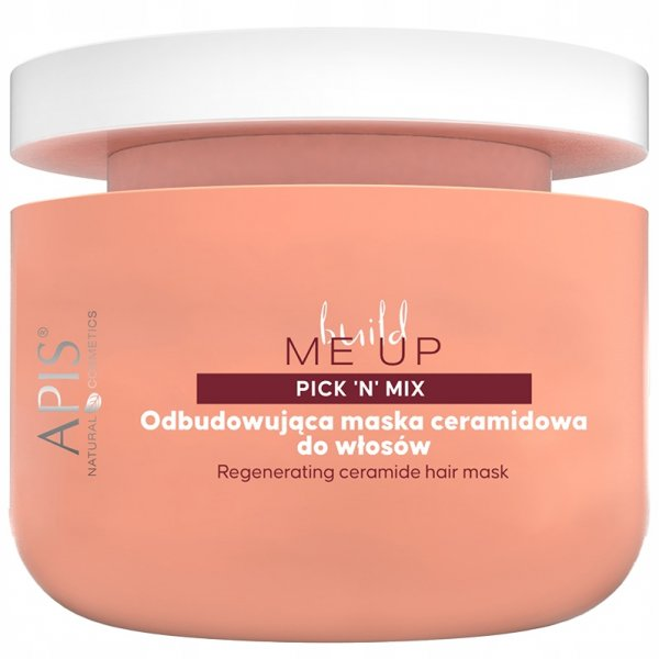 Apis Pick'N'Mix, silnie odbudowująca maska ceramidowa do włosów, 250ml