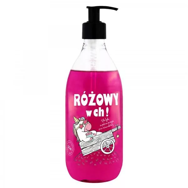 LaQ, Shots! - Różowy w ch!, żel pod prysznic, 500ml