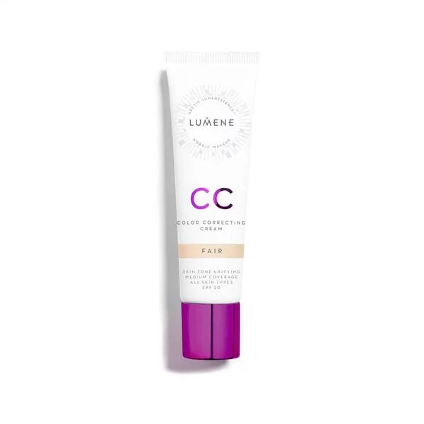 Lumene CC 7w1, lekki podkład redukujący zaczerwienienia, 30ml, Fair
