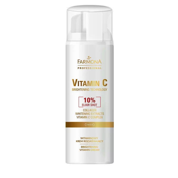 Farmona Professional Vitamin C, witaminowy krem rozjaśniający do twarzy, 150ml