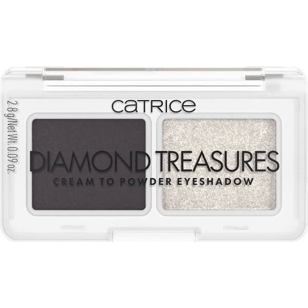 Catrice Diamond Treasures Cream to Powder Eyeshadow, cień do powiek, 030 Smokey Diamond, 2.8g