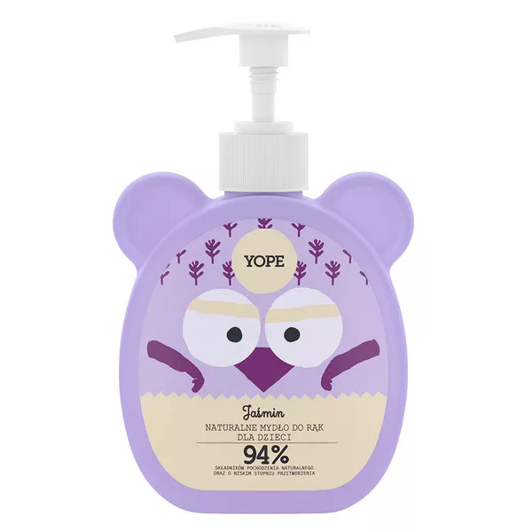 Yope, naturalne mydło dla dzieci, Jaśmin, 400ml