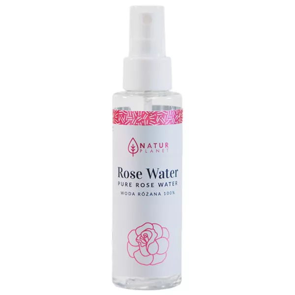NaturPlanet, woda różana z róży damasceńskiej, 100ml