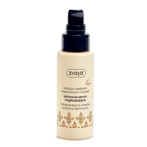 Ziaja Argan, satynowe serum wygładzające do włosów, 50ml