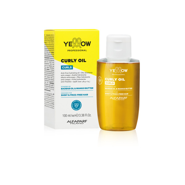 Yellow Professional Curls, olejek ujarzmiający do włosów kręconych, 100ml