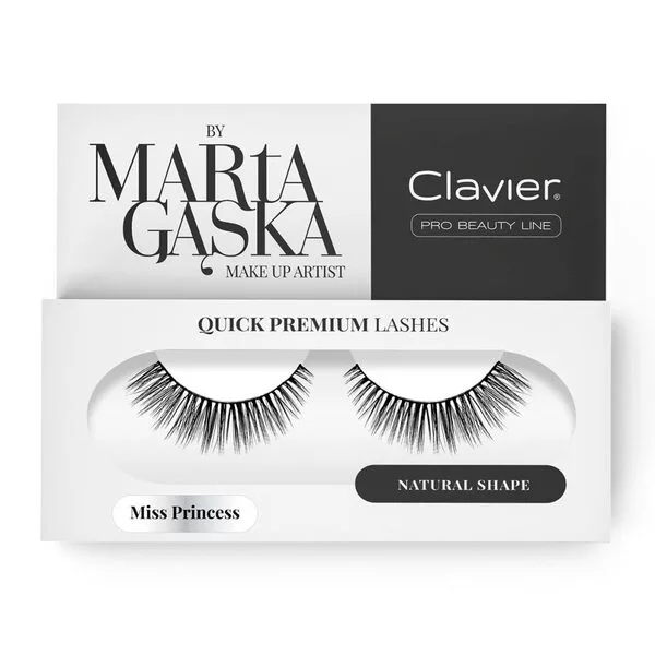 Clavier Quick Premium Lashes rzęsy na pasku Miss Princess 823