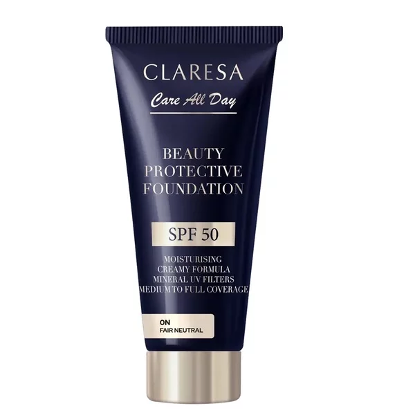 Claresa Beauty Protective Foundation nawilżający podkład z filtrem SPF50 0N Fair Neutral 30ml