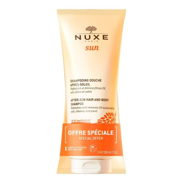 Nuxe Sun pielęgnacyjny żel pod prysznic po opalaniu 2x200ml