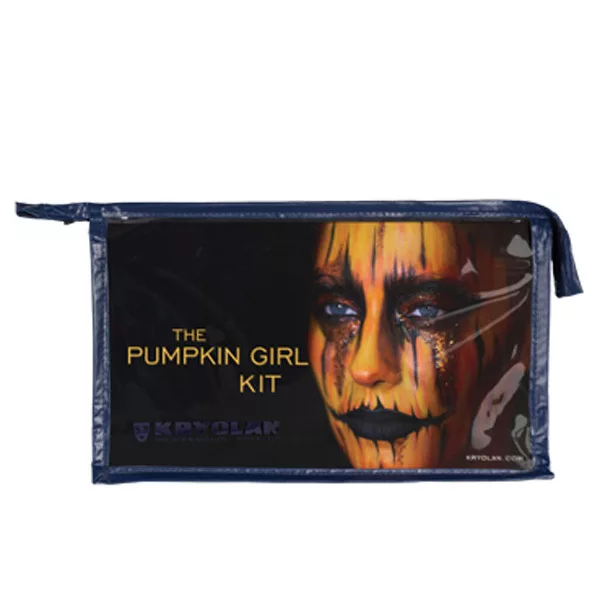 Kryolan Pumpkin Girl Halloween Set, zestaw do charakteryzacji