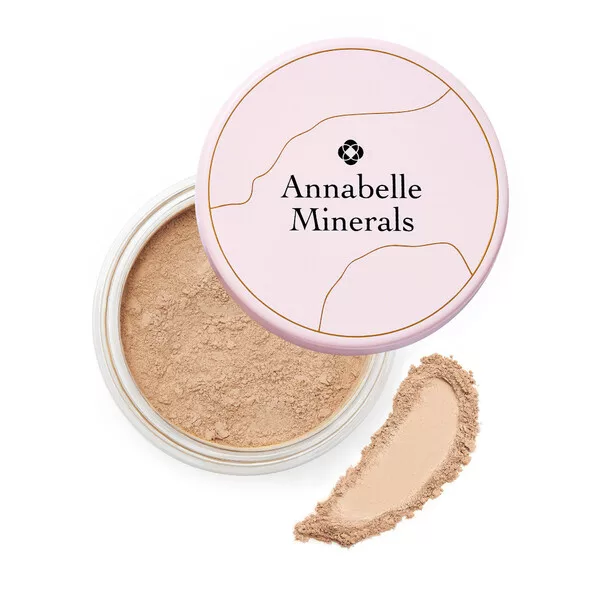 Annabelle Minerals, podkład mineralny rozświetlający, 4g, Pure Light
