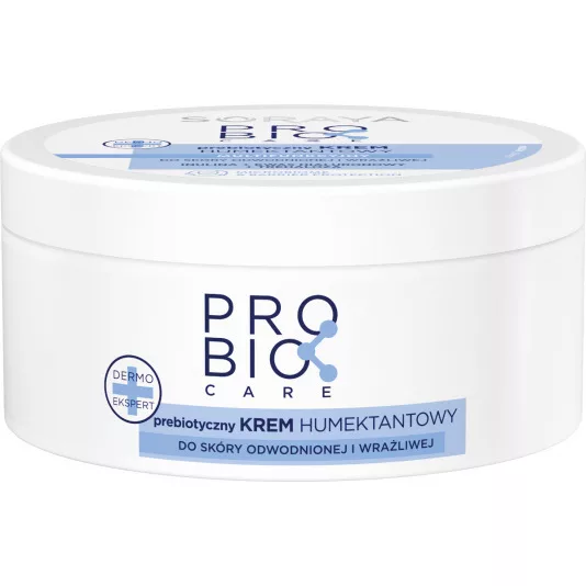 Soraya Probio Care, prebiotyczny krem humektantowy do skóry odwodnionej i wrażliwej, 200ml