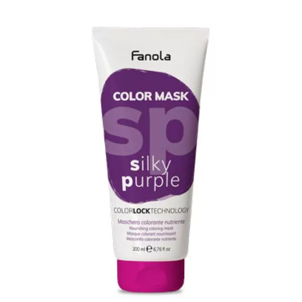 Fanola Color Mask, maska koloryzująca, 200ml, Silky Purple