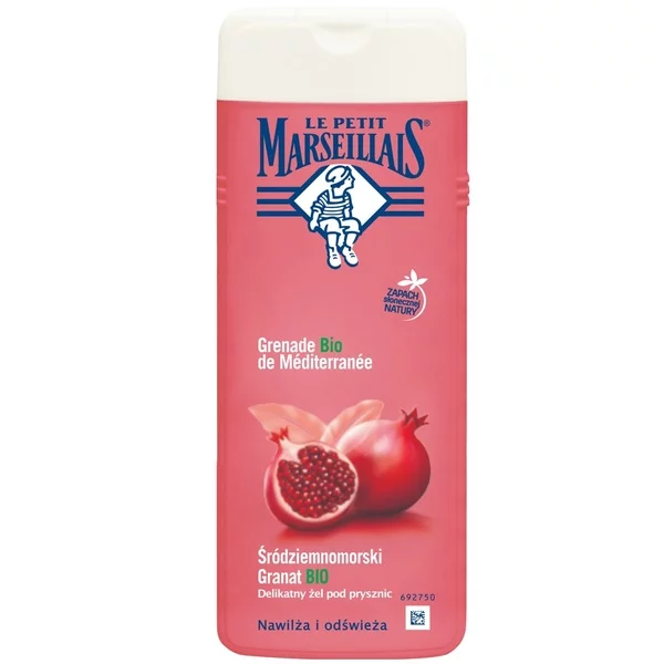 Le Petit Marseillais Delikatny żel pod prysznic Śródziemnomorski Granat 400ml