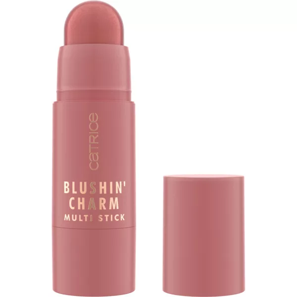 Catrice Blushin' Charm Multi Stick, sztyft do twarzy o kremowej, lekkiej formule, 050 Radiant Honey, 5.5g