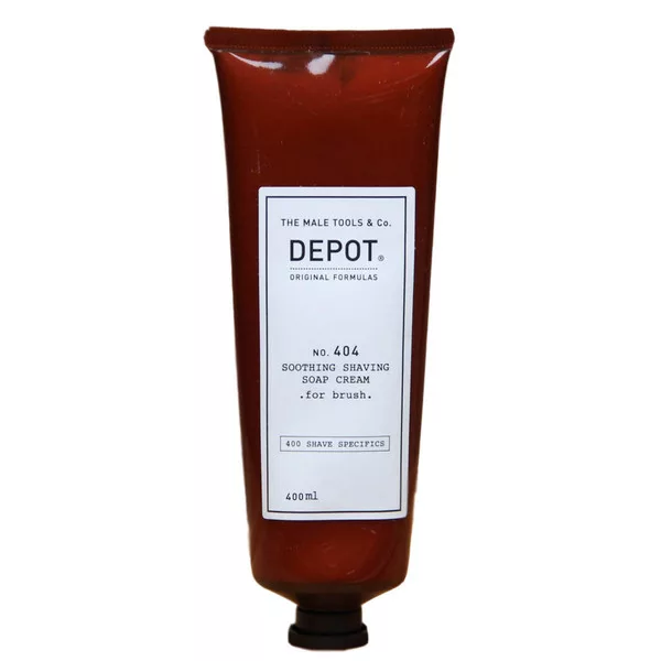 Depot No. 404, łagodzące mydło do golenia, 400ml