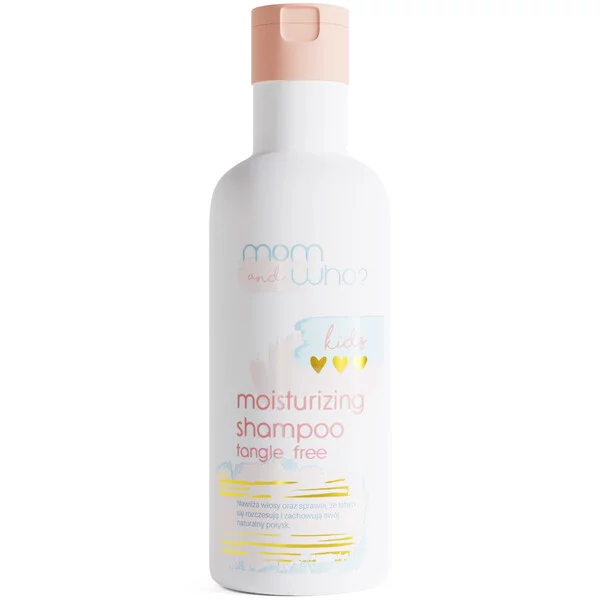 Mom and Who, nawilżający szampon zapobiegający plątaniu się włosów, 250ml