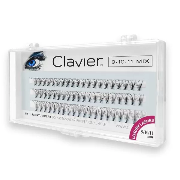 Clavier Classic kępki rzęs Mix 9/10/11mm