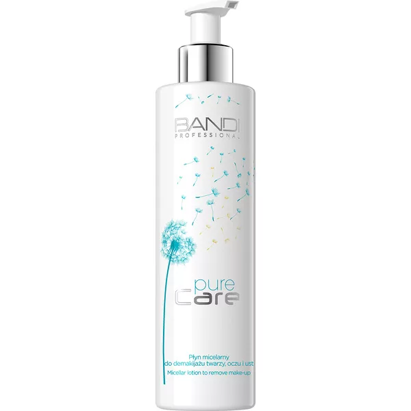 Bandi Pure Care, płyn micelarny do demakijażu twarzy, oczu i ust, 230ml