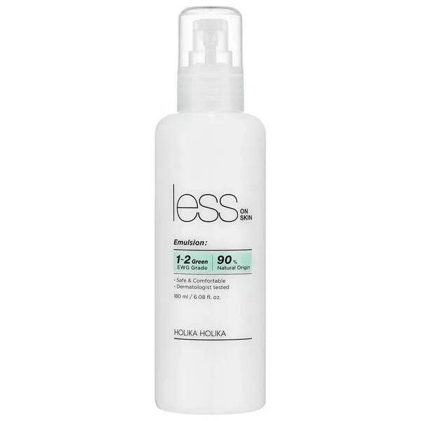 Holika Holika Less on Skin, łagodząca emulsja do twarzy, 180ml