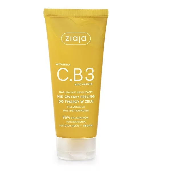 Ziaja Witamina C.B3, nie-zwykły peeling do twarzy w żelu, 100ml