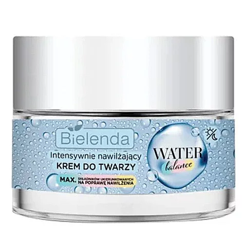 Bielenda Water Balance Intensywnie Nawilżający Krem Do Twarzy, 50ml