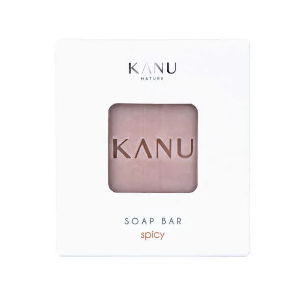 Kanu Nature, wegańskie mydło w kostce, spicy, 75g