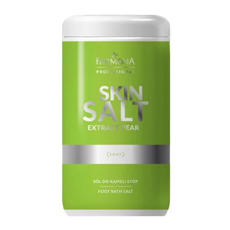 Farmona Professional Skin Salt, sól do kąpieli stóp, gruszka, 1250g