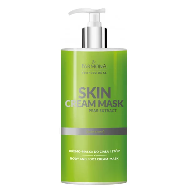 Farmona Professional Skin Cream Mask Pear Extract, Kremo-maska do ciała i do stóp, 500ml